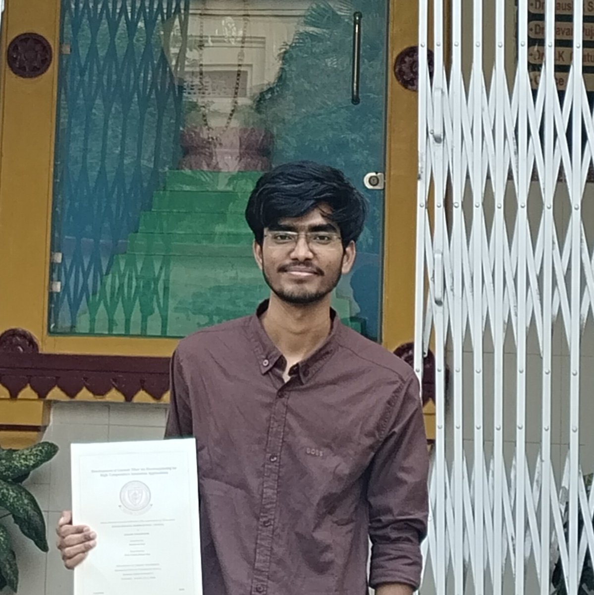arlenxdev's tweet photo. Big 🪔: I have successfully completed my engineering without any backlog at IIT BHU.
Convocation 🎓 day i am waiting for you ... https://t.co/jLUrdCJOLy