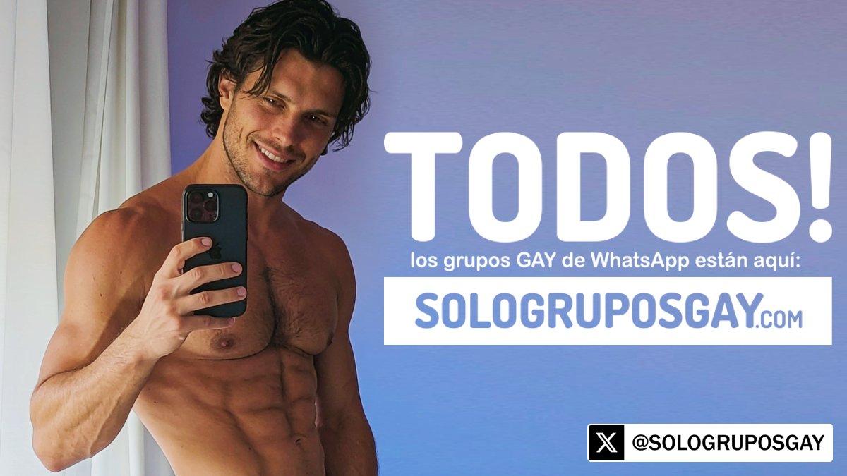 SOLOGRUPOSGAY's tweet photo. NUEVOS 🔥 NUEVOS 🔥 NUEVOS
grupos gay de Whatsapp y Telegram 
➜ https://t.co/xSFjQM5xo6
Visítanos!
···
#SoloGruposGay #gaywhatsapp #whatsappgay #gruposgaywhatsapp #gaywhatsappgroups #gruposwhatsapp #whatsappgroups #whatsappcolombia 
➜ @SOLOGRUPOSGAY ❤️🧡💛💚💙💜 https://t.co/zXaHOPyHjF