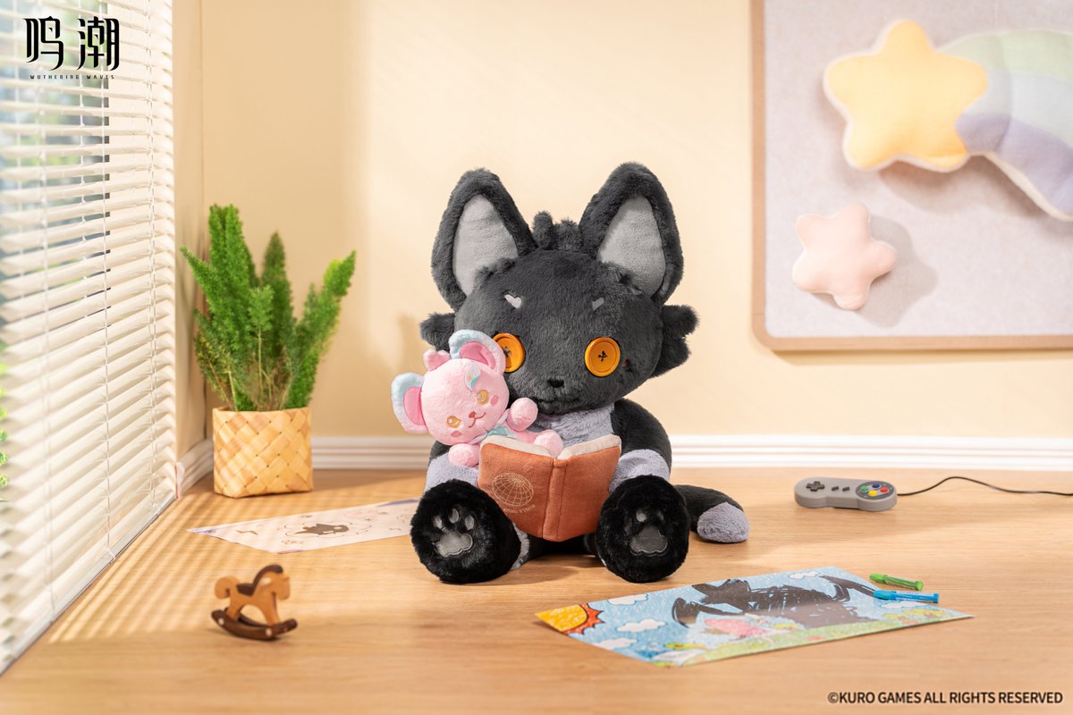 Naruvt0's tweet photo. Rover &amp; Aemeath Big-size Plush Merch

“Tell me more about the adventures of Cat Heroes who save the world, okay?"

Leaning against the soft cat doll, it felt like snuggling with that family member. It was warm and reassuring when I slept with it.

#WutheringWaves #WuWa https://t.co/MVR0IJAEap