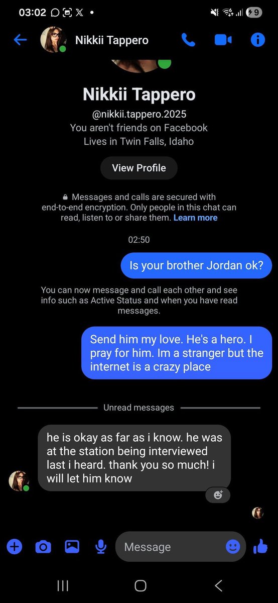 IdahoTribune's tweet photo. The name of the man who brought the tragic shooting in Twin Falls to an end today was a man by the name of Jordan Salinas.

God bless him!

This is why we carry guns in Idaho! https://t.co/kzeZiIpVkV