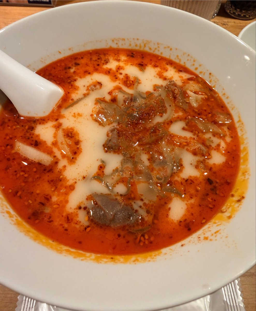 ASIMO0608sdm's tweet photo. 初めての麻辣担チャンネル👊
麺の選択ミスだけ反省😢 https://t.co/vvsB22yTvJ
