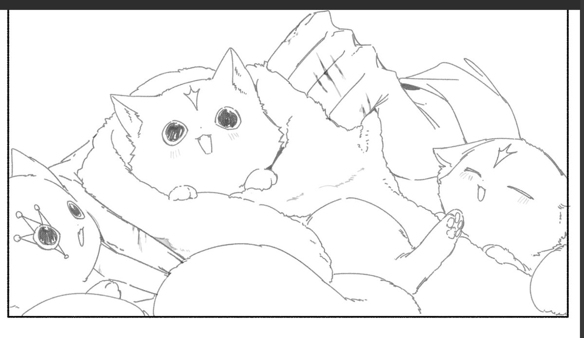 Oyki0000013's tweet photo. *Cute attack* https://t.co/D35pPELa5K
