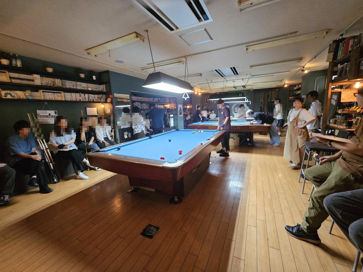 mas_zerogo's tweet photo. 本日gailでは『第2回 HBTF(平塚ビリヤードチームファイト)』が行われています🔥
ビギナーさんのチーム戦です。みんな第1回目以降練習を重ねて上手くなってます🥲︎嬉しい‼️

スポンサード頂いた企業様、ありがとうございますm(*_ _)m https://t.co/QVNURtXjDV