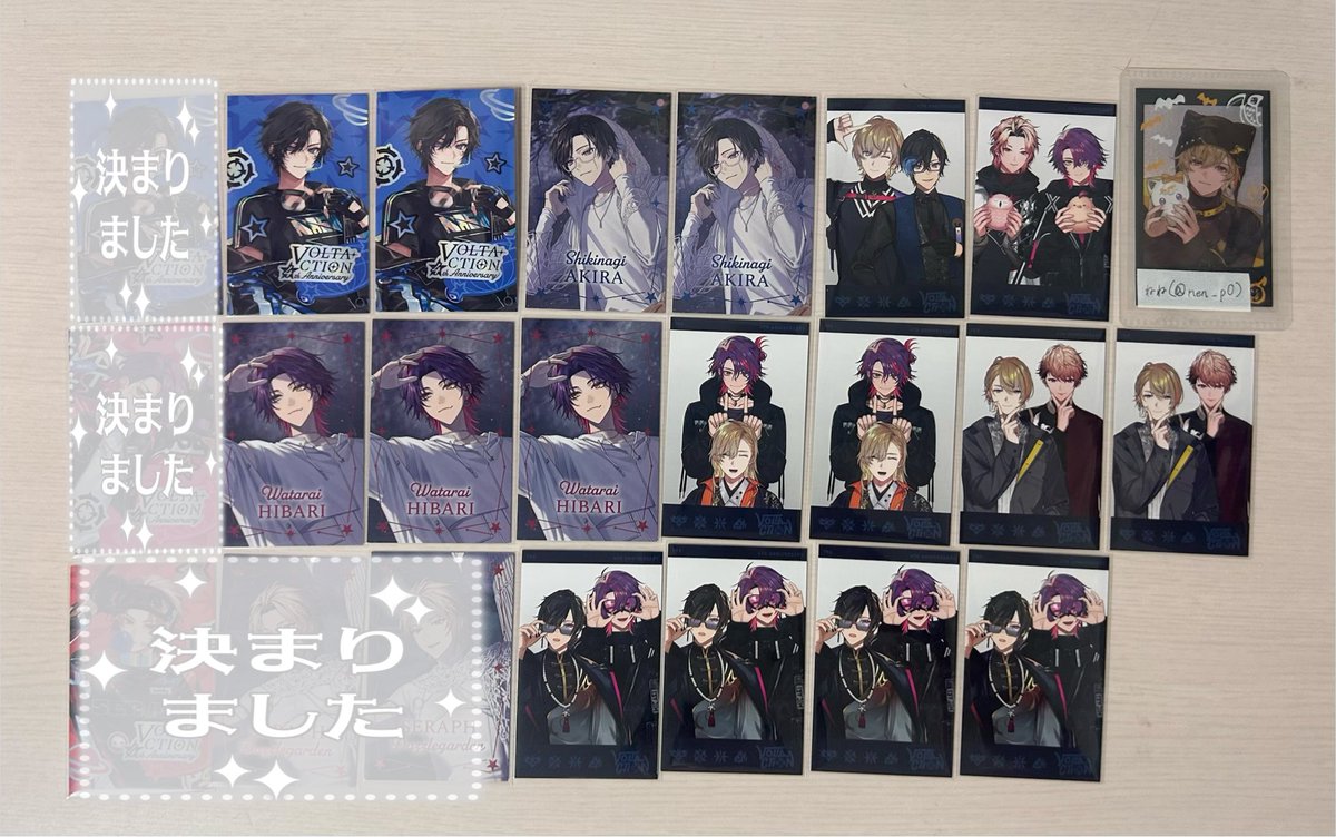 w85c6's tweet photo. @dz_ouo 初めまして、こんにちは。この度はお声がけくださりありがとうございます。
大変申し訳ないのですが一部交換が決まってしまい、えぬ様がお求めのものは5点のみとなっております。こちらでよろしければ全て交換をお願いしたく思うのですがいかがでしょうか？
再度ご検討いただけますと幸いです。 https://t.co/Wgwjq5F0Ju