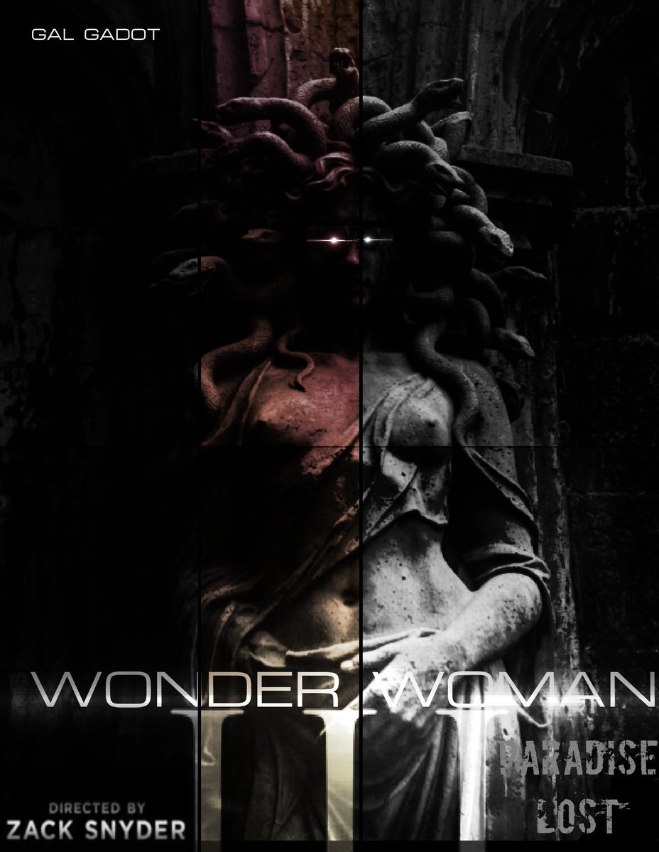 winte98815's tweet photo. #GalGadot
#ZackSnyder
#medusa
#FemaleFuries
#GrannyGoodness
#ParadiseLost
#WonderWoman3
#ParamountSkydance #ParamountPlus
#DavidEllison
#Paramount https://t.co/mvmH2aApkz