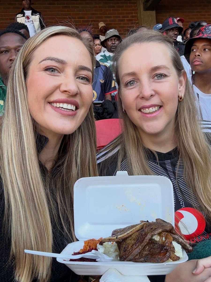 RealKoenaza's tweet photo. Dear Mzansi

There is a new problem of white women loving soccer in this country and they (white women) do everything a soccer fan does. 

I LOVE IT https://t.co/6FIa5MdXbr