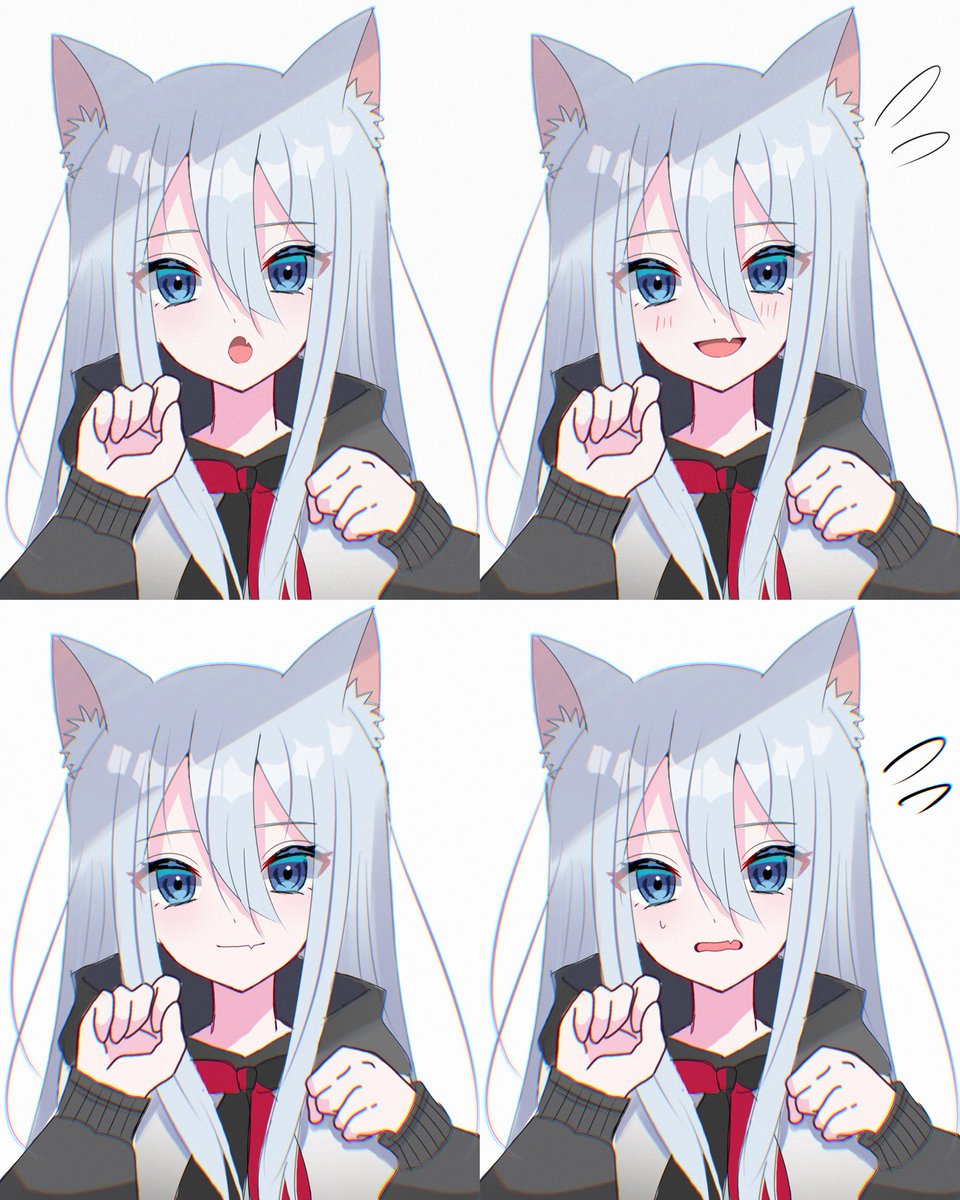 Shiroi_Neko31's tweet photo. 奏🐾 差分 https://t.co/92dDW7yzJz
