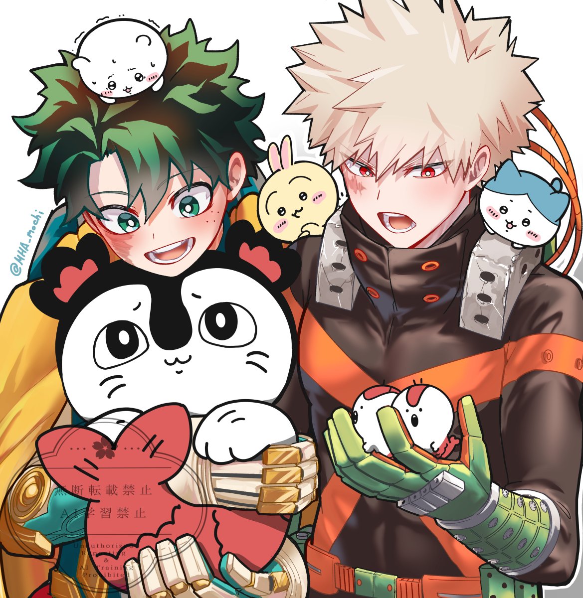 MHA_mochi's tweet photo. ちい〇わ映画観ました＋出勝
 ⚠クロスオーバー https://t.co/eSdJHd6YGM