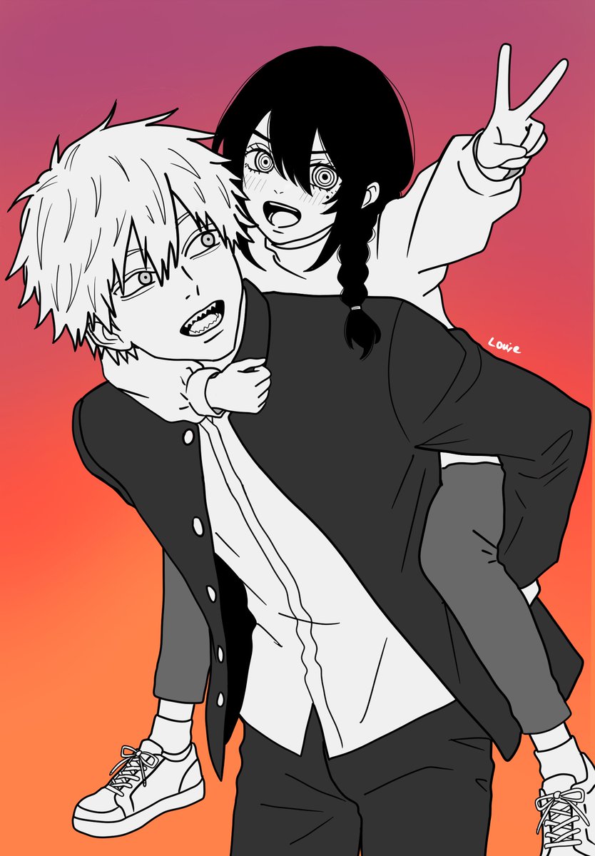 drifss_louie's tweet photo. デンジとナユタ

ナユタの腕の長さと位置を直しました🖐️ https://t.co/jC7O0ybwVc