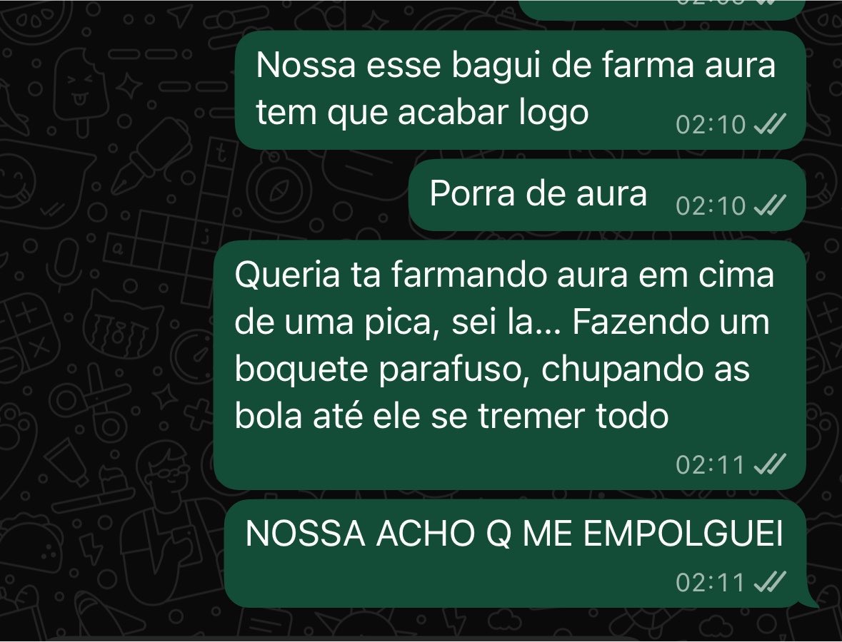 naoexistog's tweet photo. Se isso for farmar aura, tá ok então. Caso contrário, CHEGA! https://t.co/adqjHNEeFJ