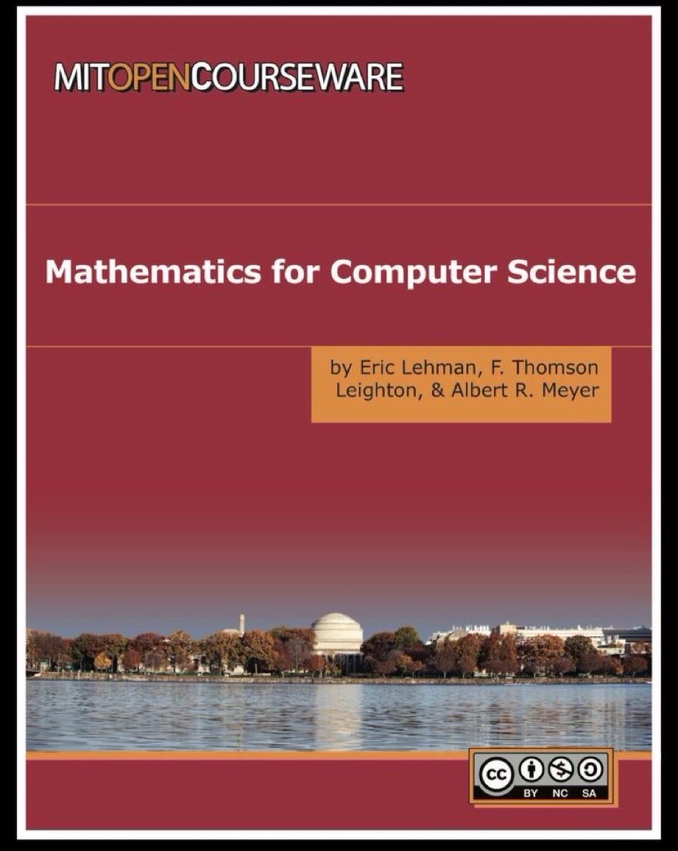 KirkDBorne's tweet photo. “Mathematics for Computer Science”

Free 920-page PDF download, from MIT: https://t.co/QnexP4k4ET https://t.co/GQRlto2Grb
