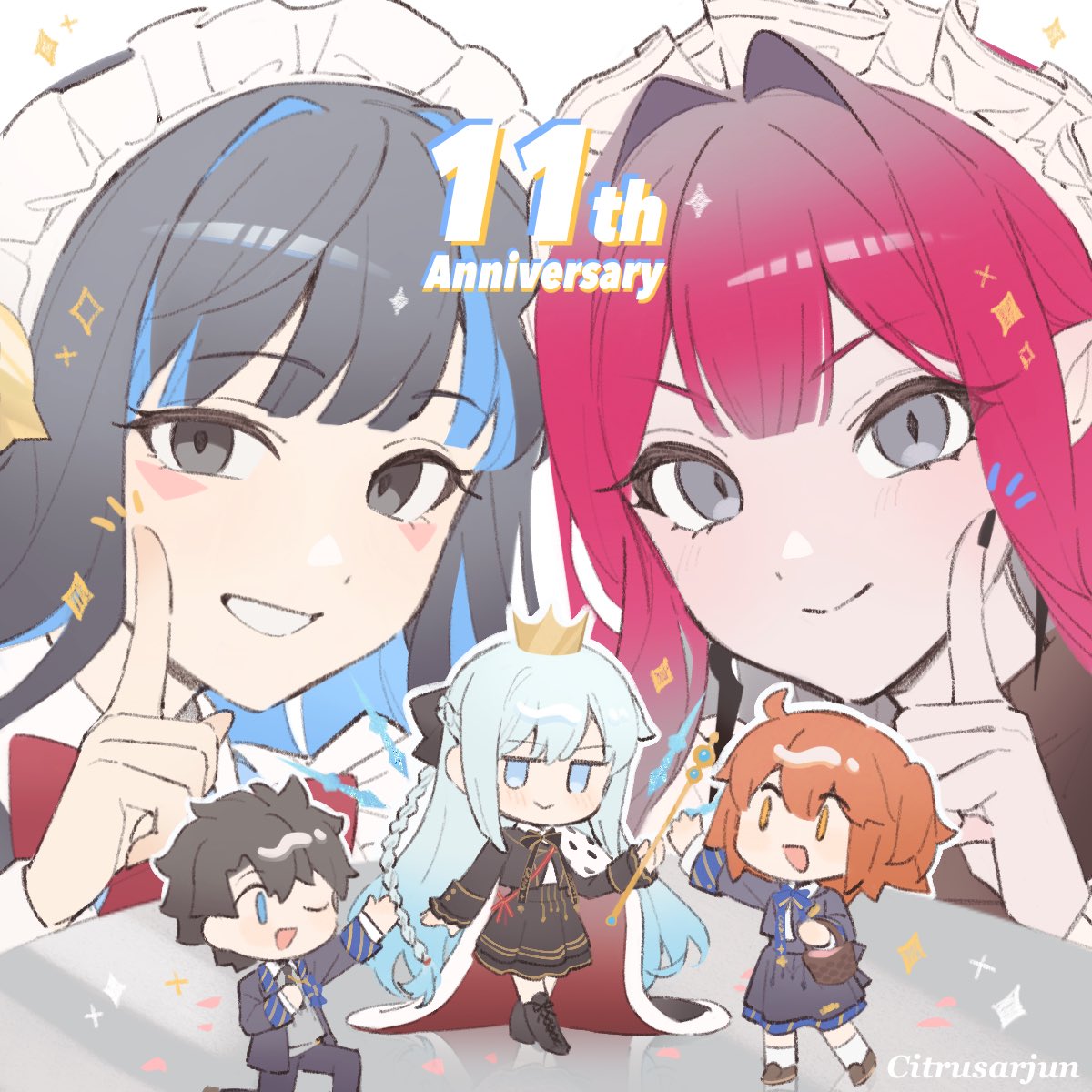 arjun_citrusun's tweet photo. 11周年おめでとうございます！！

#FGO  #FGO11周年  
#FGO11周年メッセージ https://t.co/i5zh1m2ZzT