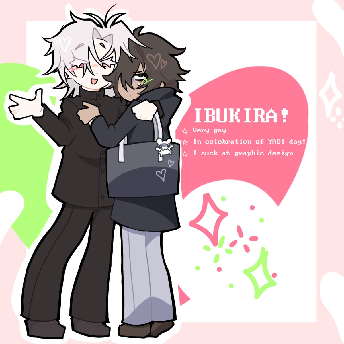 TraumasBoy's tweet photo. Okay happy yaoi day i got it out an hour and a half before it ended in PST LLLOL DRAWING ALL DAY FOR THESE TWO CUTIES🩷🩷 NOWWWW I CAN REST
#くびち https://t.co/16Jwzizodd