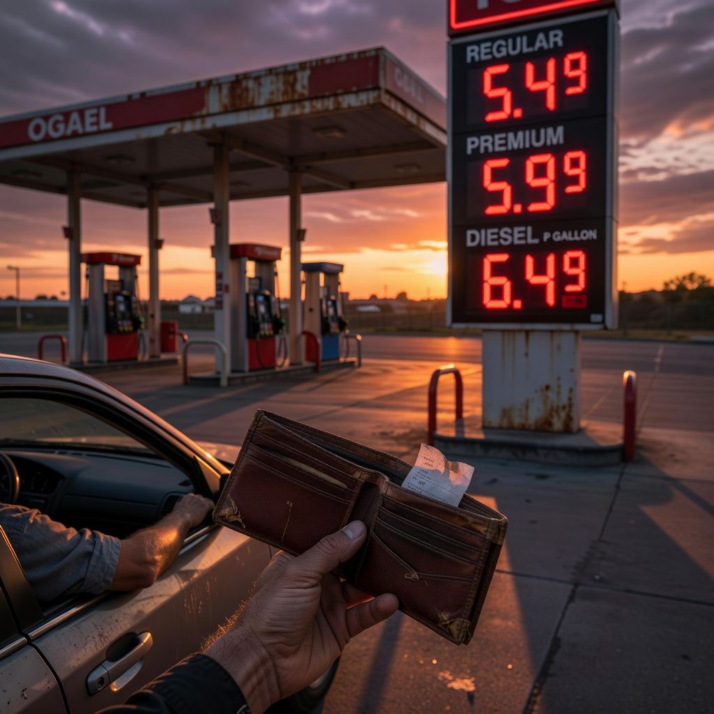 travelydata's tweet photo. Gas won't drop even if war ends, oil companies confirm. Record profits, but our wallets are the real casualty. So, when do we get our cut?

#FuelPrices #Inflation #CostOfLiving #GasPrices #CorporateGreed #TravelyData #eSim https://t.co/pNDcBz9MBy