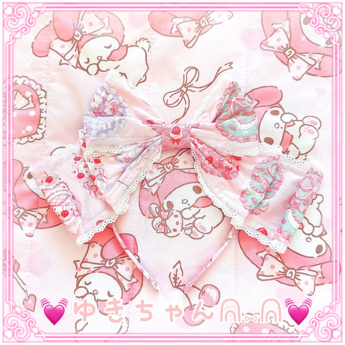 Angelic PrettyのHappy Cakes🎂カチューシャピンクお迎えしたよ💕