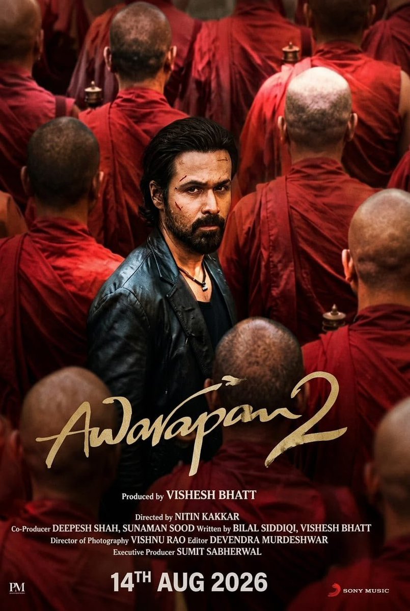 EmraanhashmiT's tweet photo. Awarapan2 coming soon ๐
#therealemraan #Awarapan2 #emraanhashmits #emraanhashmi #upcoming @emraanhashmi @dishapatani @VisheshFilms https://t.co/5xHjy4QwVh