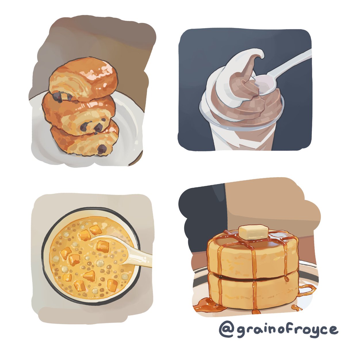 grainofroyce's tweet photo. food drawings https://t.co/FWxgaIRNtr