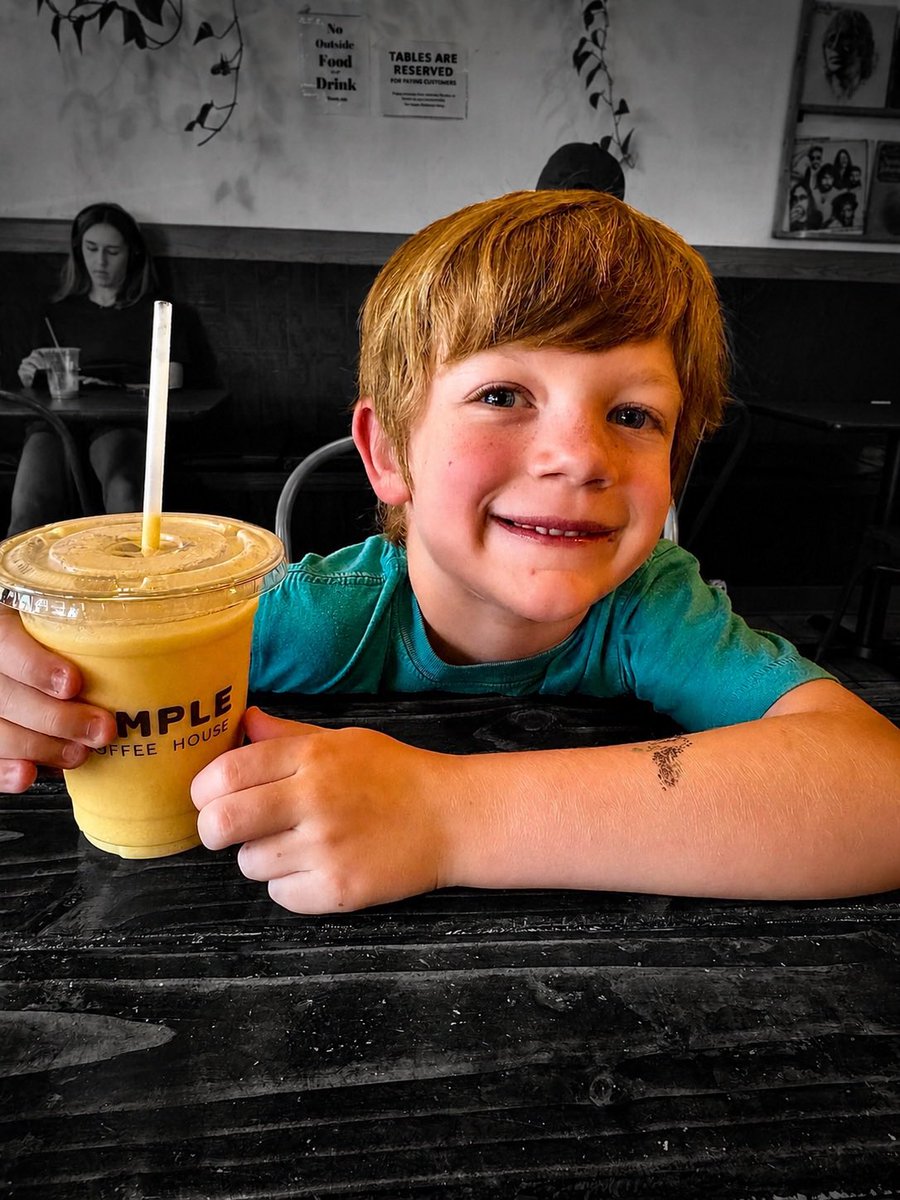 theynproject's tweet photo. Some photos of the day with my best buddy. Coffee shops, running errands with my shades on, and an evening walk to the baseball fields. #theynproject #dadlife #family #familytime #bestbuds https://t.co/YZ6JOlhedt
