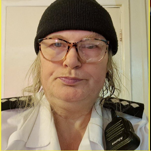 sappholives83's tweet photo. 🚨PREDATOR ALERT: UK 🚨

This is Martin Ponting. In 1995, he was handed a life sentence for the brutal rape of two young girls. 

In 2007, he announced that he was actually a woman, and began calling himself “Jessica Martina Winfield.”

By 2017, he’d bullied the ministry of justice into agreeing to provide him with a taxpayer-funded vaginoplasty. The surgery took place in March of that year, and Ponting then received an immediate transfer to HMS Bronzefield, a women’s prison, where he remained until his release in 2022.

Unfortunately, Ponting has not faded quietly from view. He’s active on X, and has admitted to having installed light bars in his vehicle, of the sort that undercover police officers use, “for emergency work.” 

Pretending to be a law enforcement officer is a common tactic of rapists and sex killers. Ted Bundy used the trick with multiple victims, although his subterfuge didn’t include lights. Pulling a woman over on a deserted road is an easy way to get her alone, and to put her off guard — and look at the way this man is dressed. Edging right up to the line, doing everything but actually offending, is how sex offenders work themselves up to actually committing the crime. They go a little further every time until they work up the nerve to act. 

This man has already raped two victims, and his current behavior can only be described as concerning. I assume he’s still on the UK version of parole; where is his parole officer?  Do they not monitor social media? For a convicted rapist to be installing light bars in a vehicle should be setting off all kinds of alarms.