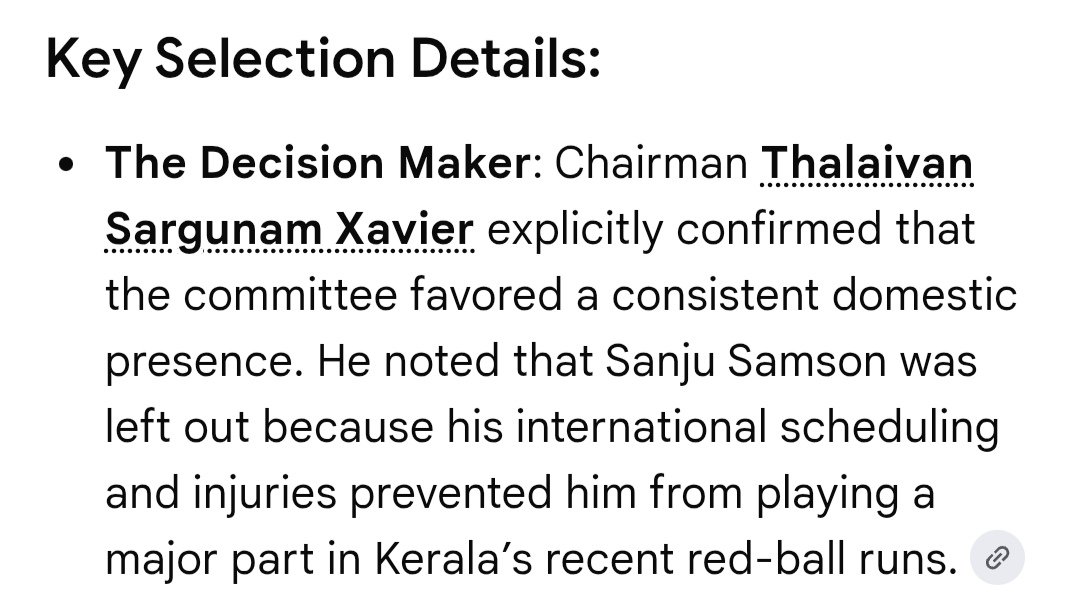 Brutu88's tweet photo. No issue skipping Sanju for fewer red ball games. But was it his fault? No, he was playing for India. Why doesn't this rule apply to Tilak Varma, now captain? Both played just one Ranji match. Don't fool fans, we know this blatant double standard came straight from Ajit Agarkar https://t.co/qAeopMSQfM