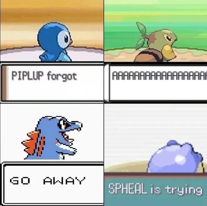 PKMN_twt's tweet photo. The four horsemen of anxiety https://t.co/pMfN6RWI2M