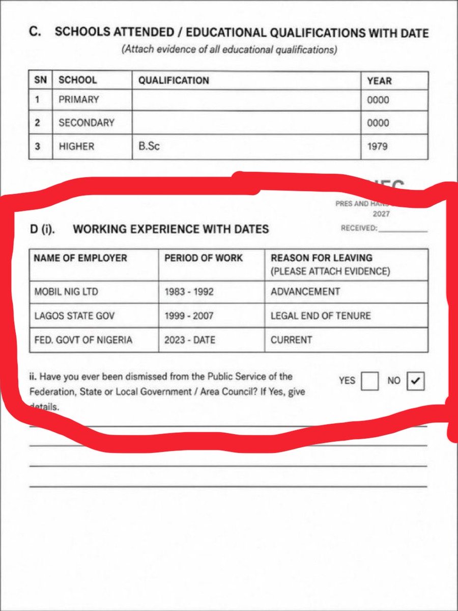 trigottista's tweet photo. I no see Deloitte here o, Tinubu no work for Deloitte again?

Wasn’t he the biggest accountant at Deloitte and he got unbelievable bonuses? Wasn’t that how yorugbas said he made money? 😂😂 https://t.co/TUas6XogD0