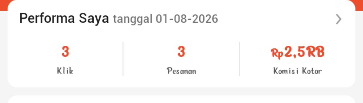 harudeuul's tweet photo. day 3 join affiliate, kemarin ga begitu banyak share link tapi Alhamdulillah masih dapat 2 digit hehe https://t.co/sIoa6o4jfp