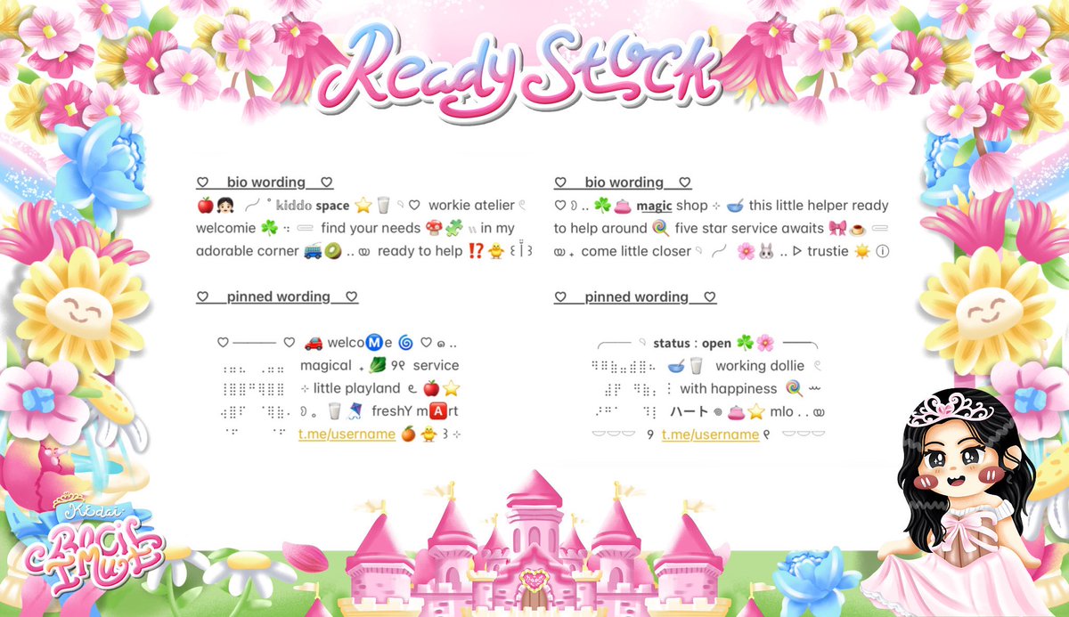 umbqi's tweet photo. ⠀
⸝⸝  🎀  യ₊  help retweet?  thank you !  𓐍  

💭 𖣠  ⊹  . .  haloo sobat imut  𓈀 ☀️☘️ ♡  kath dropped  🥣  ◎  FLASH SALE wording ready stock ˚⸝⸝  🍰🌸 with price  ꒰ IDR. 2.5OO—https://t.co/cAs0CaNtJZ ꒱  Ი ⑅ 🐰 ⟡  scroll for more details  👛🧁  ◠  ꕤ 

 ..  ミ  💌  ⟡ #zonauang  𖠗
⠀