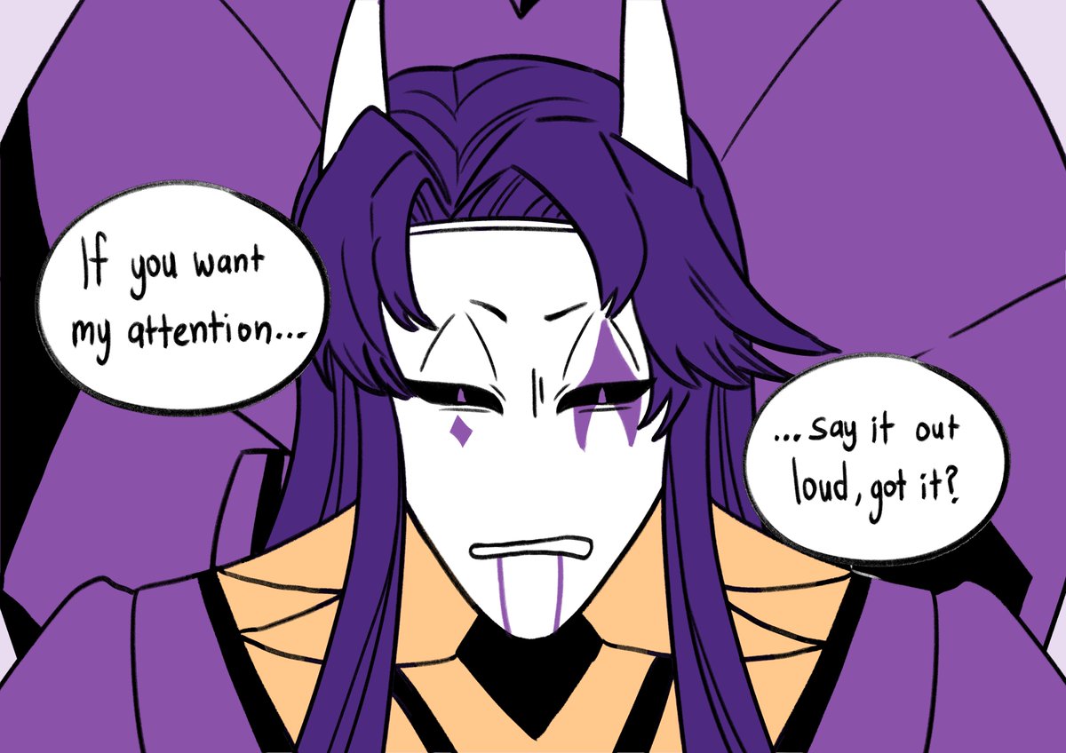 feylin_08's tweet photo. I like to think that if we're the type who finds it hard to speak up about what we want, Jester would be the one to instill that behaviour
#tfc #thefreakcircus #jester https://t.co/udcyvtTdkc