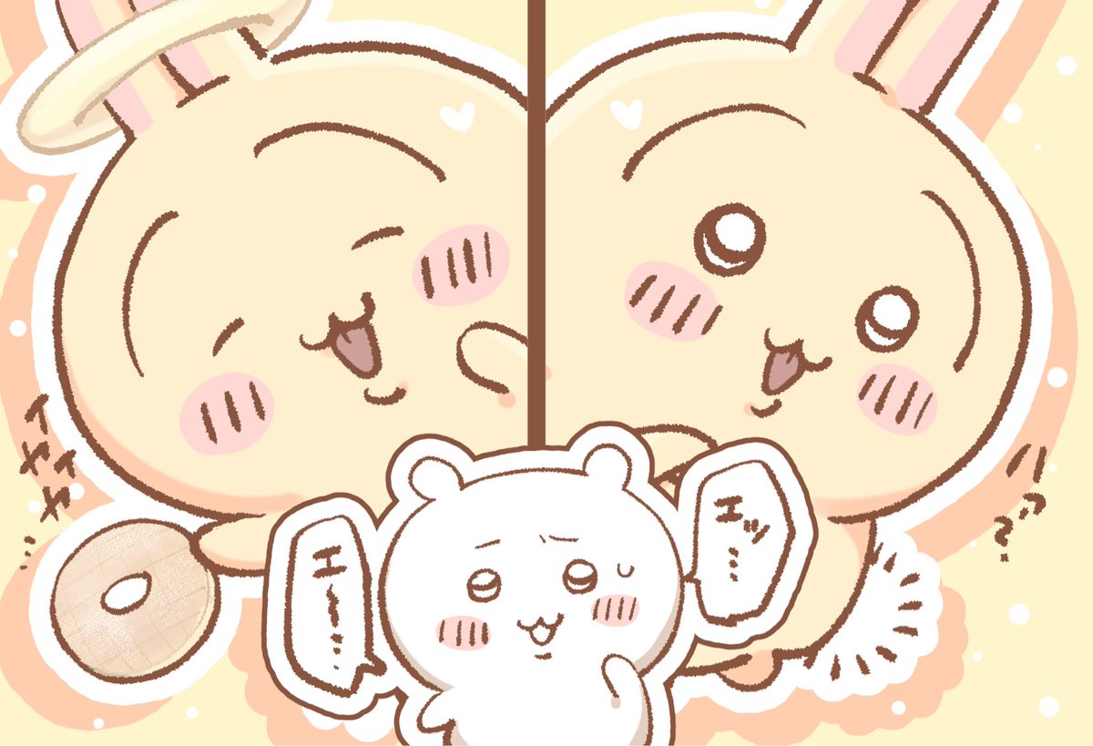umebo333's tweet photo. 👼🐭🐰🍩 https://t.co/TVn0K3PcST