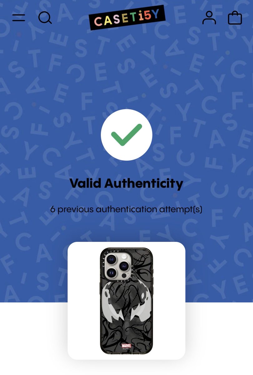 adobeluv's tweet photo. WTS Jual CASETiFY x Spiderman - Venom Mask Case - Impact Case MagSafe Compatible

- for iPhone 15 Pro
- Pembelian 23 Des 2025
- Digunakan kurang dari 1 minggu, sisanya disimpan box
- Pembelian Rp1.149.000 (tertera)
- Ada QR untuk Authenticity

price 800k (nego) 
bisa co tokopedia https://t.co/MsIcsuWeLD