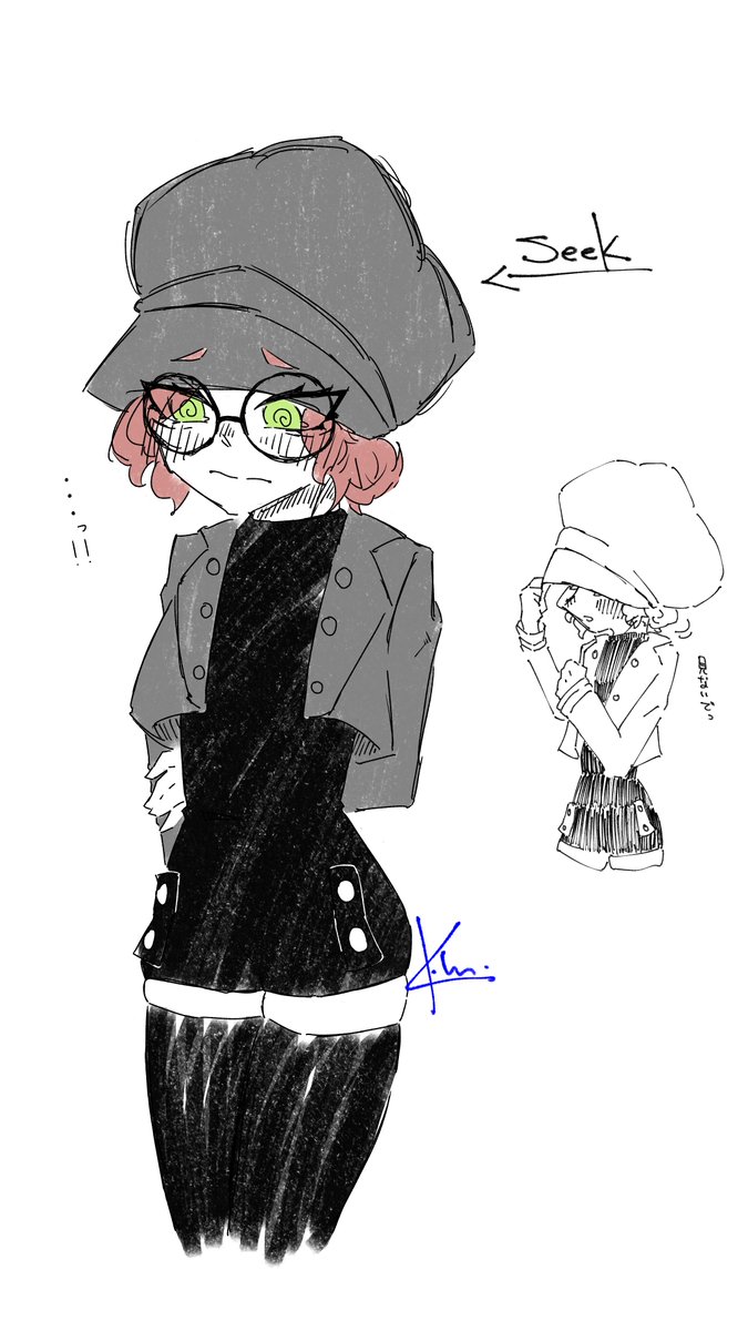 KMoguru's tweet photo. 久しぶりの落書き

セイヘキにシタガッタ https://t.co/k8h040x2b1
