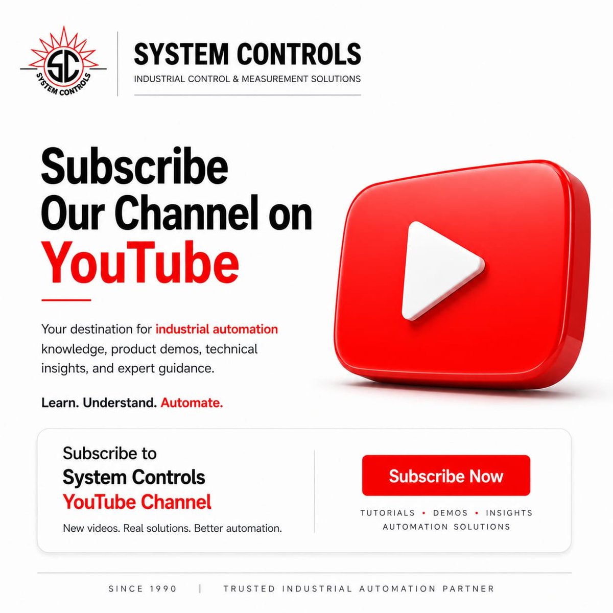 systemcontrolsx's tweet photo. Join the System Controls Community!

YouTube Link
https://t.co/X0xvcnOyZe

Facebook Link
https://t.co/uvZH5WkKPj

Linkedin Link
https://t.co/DaIlVU2rER

WhatsApp Link;
https://t.co/HvLHGi8iLE https://t.co/Mg0Qo9u1x3