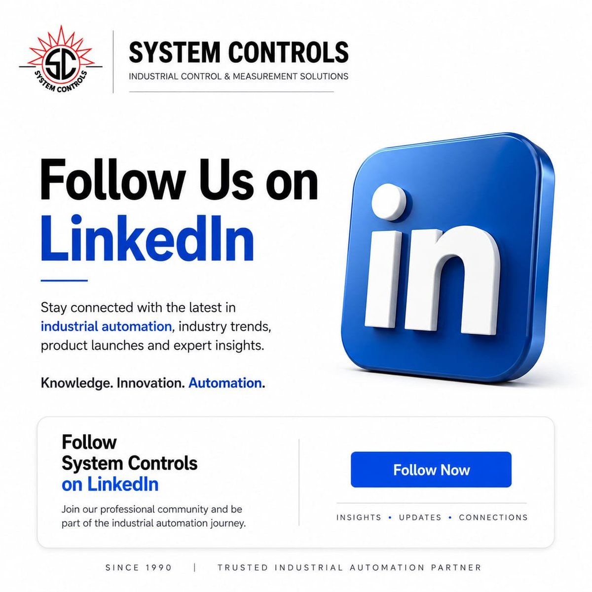 systemcontrolsx's tweet photo. Join the System Controls Community!

YouTube Link
https://t.co/X0xvcnOyZe

Facebook Link
https://t.co/uvZH5WkKPj

Linkedin Link
https://t.co/DaIlVU2rER

WhatsApp Link;
https://t.co/HvLHGi8iLE https://t.co/Mg0Qo9u1x3