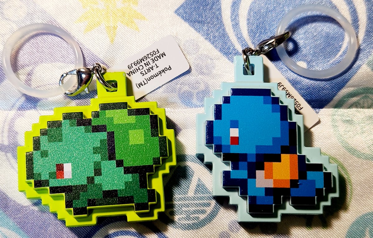 Chandelure_100's tweet photo. 22026.8.2　横浜西口🍀C-pla シープラ店🌊Pokémon Pixel Art つれあるきマスコットを回してみました。

#ガチャポン　#ポケモン　#つけあるきマスコット　#フシギダネ　#ゼニガメ https://t.co/oKGcIrqbxc