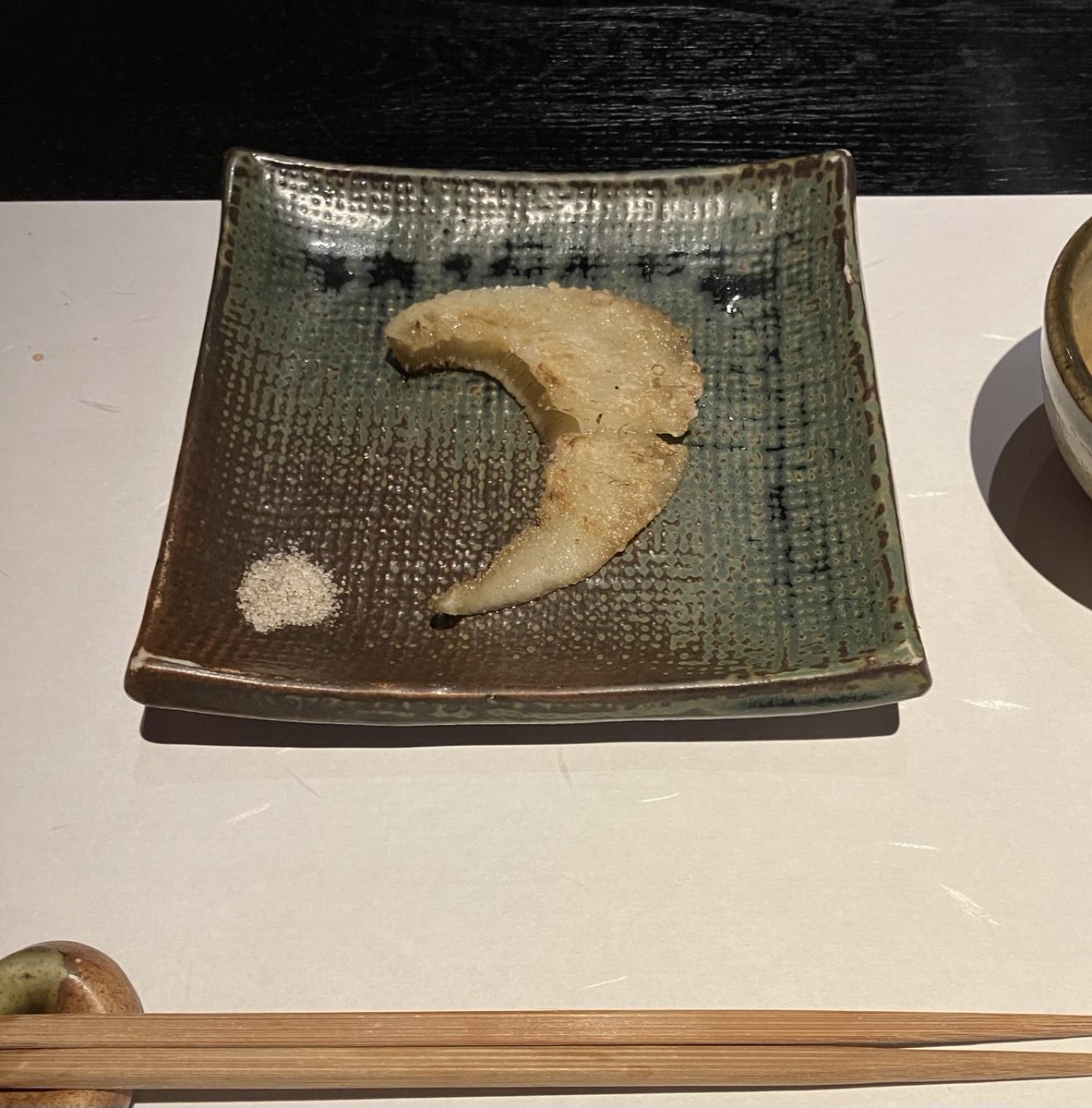 standrewsam's tweet photo. フカヒレのステーキなるものを
生まれて初めていただきました。

なかなかの美味‼️ https://t.co/obW8hNk8Tr