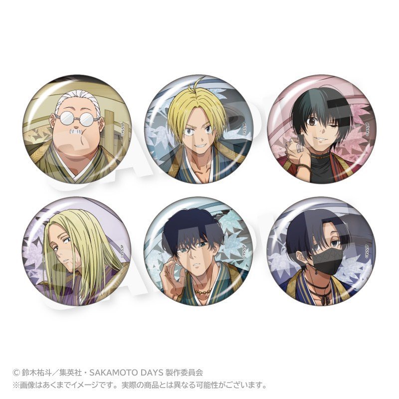 xqcy_rs's tweet photo. SAKAMOTO DAYS サカモトデイズ 丸窓Ver. トレーディング缶バッジ アニメイト 交換 譲渡

【譲】
シン5 真冬3

【求】
同種神々廻＞定価＋送料＞異種神々廻

丸窓別ポストとの纏めて優先 https://t.co/ZhF9mFmjmM