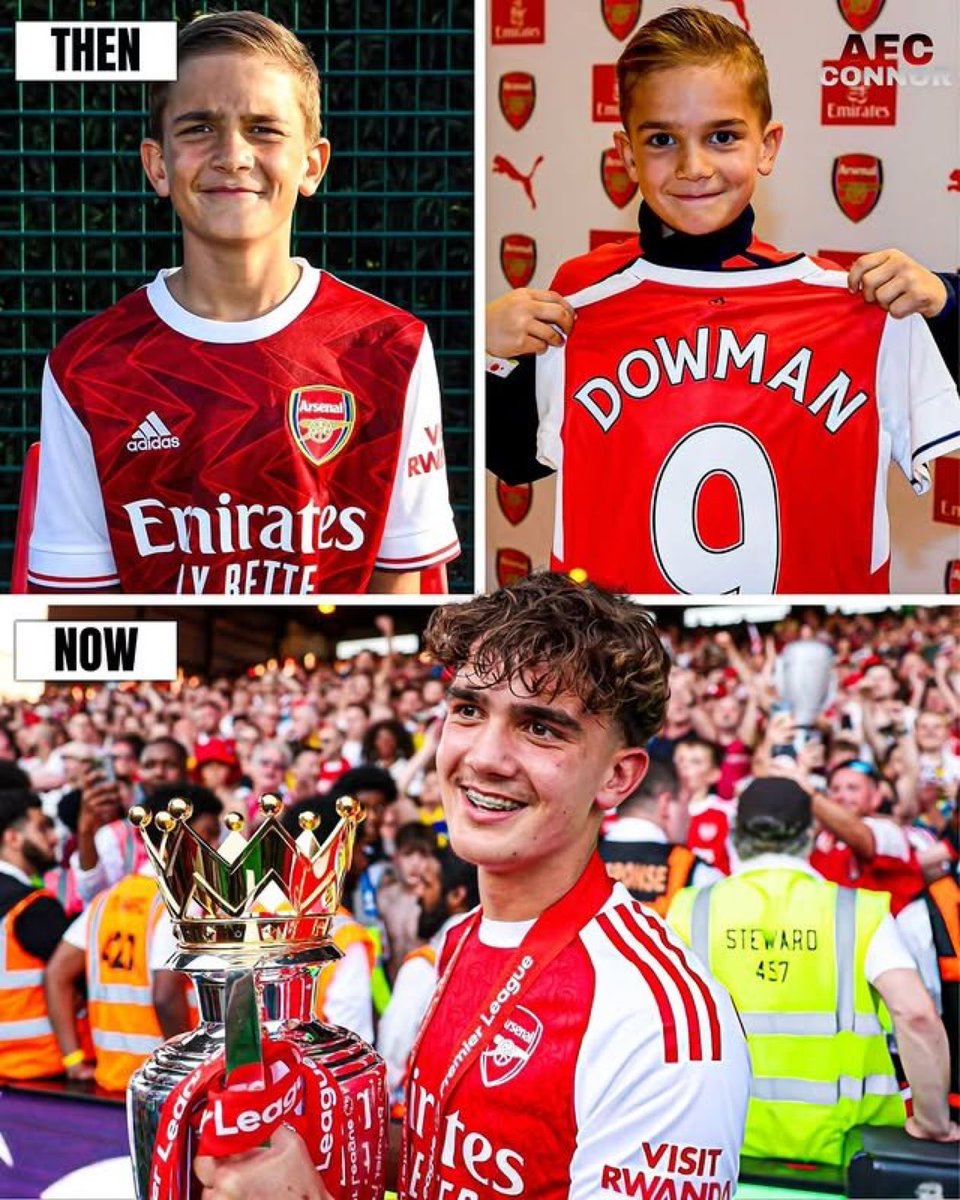 Arsenal_N10's tweet photo. Max Dowman is living his dream. https://t.co/EUm4giPae8