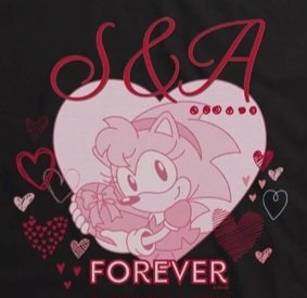 sonamybrainrot's tweet photo. Official Sega merch designs #sonamy https://t.co/2QZifzajid