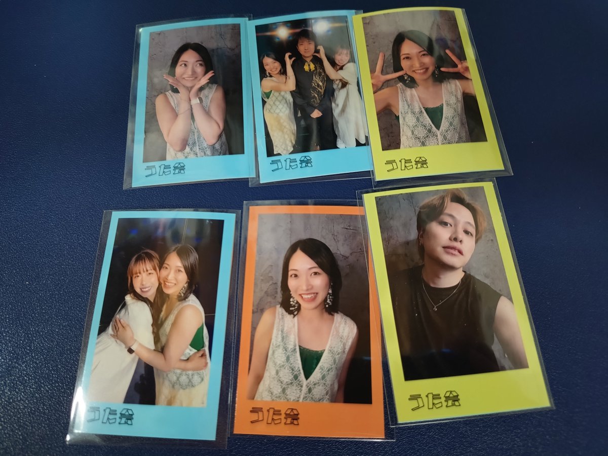 fumif6410's tweet photo. うた会　ブロマイド　譲渡

譲　石川さん、asamiさん、山田さん、Ryuma.Yさん
求　1個500円 https://t.co/t7xQSQIM3z