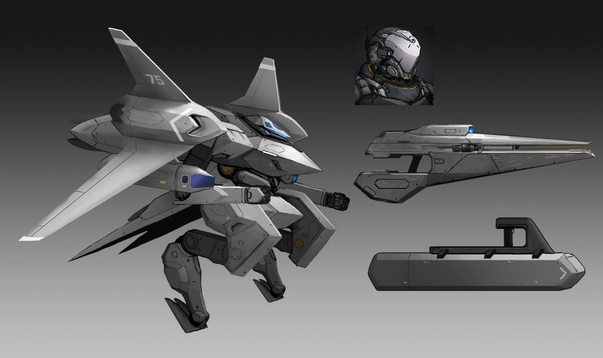 olLfLsqduy4FNJe's tweet photo. Mech concept art for our game.
#indiegame #mech #scifiart #インディーゲーム #gamedev #indiegamedev #MechGame #DarkSideVoid #Steam https://t.co/CsXU6wIKQu