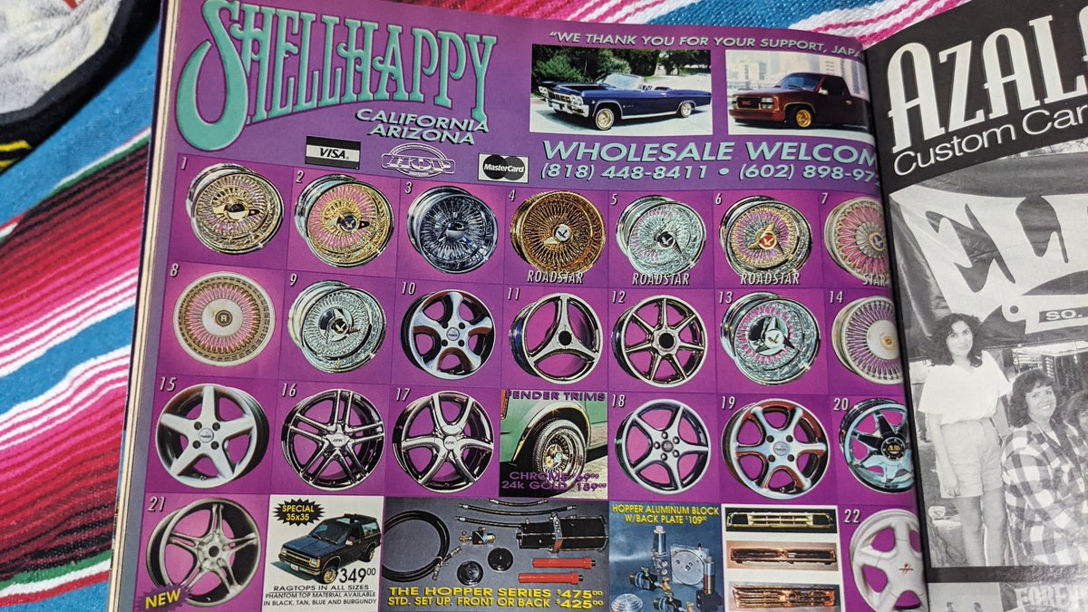 HideyukiC's tweet photo. 90's OLDSKOOLの象徴的な広告
拡大カラーコピーして額に入れましょう笑
#shellhappy 号の見所はパネルバンにサインをレタリングだけじゃなく、前後ダブルでラグトップが備わってるところ😎
#OLDSKOOL
#90sOLDSKOOL
#OLDSCHOOL
#90sOLDSCHOOL
#California
#Arizona
#CHEVROLETASTRO
#LOWRIDERmagazine https://t.co/1elO9xvmCG