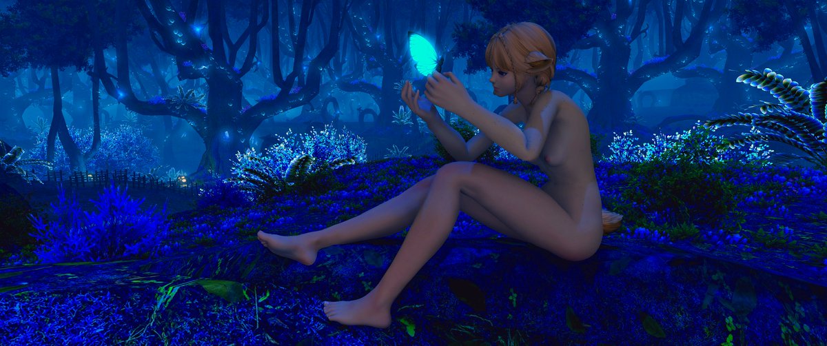 SerahExaula's tweet photo. Yak T'el forest 
#ffxivnsfw I #ff14nsfw I #nsfw https://t.co/gAAuXH16sw