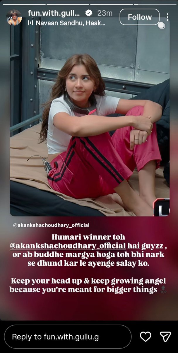 secret_cloudsss's tweet photo. Yeh kamaya hai akanksha ne🥹🫶🏻
#akankshachoudhary #Lockupp2 
#akanksharks https://t.co/oXfenVTaWi