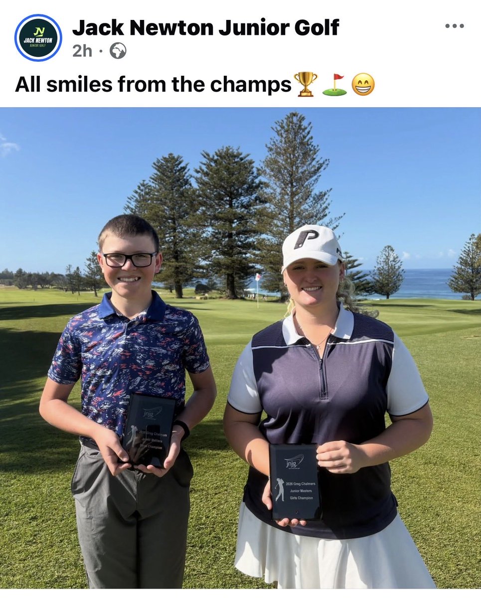 GregChalmersPGA's tweet photo. Another Greg Chalmers Junior Masters is in the books and many congratulations to these legends on taking home the chocolates! Great to see all the youngsters competing at my original club. Many thx to @ShellyBeachGolf  and @JNJGTOUR https://t.co/G4gAAgXrJq