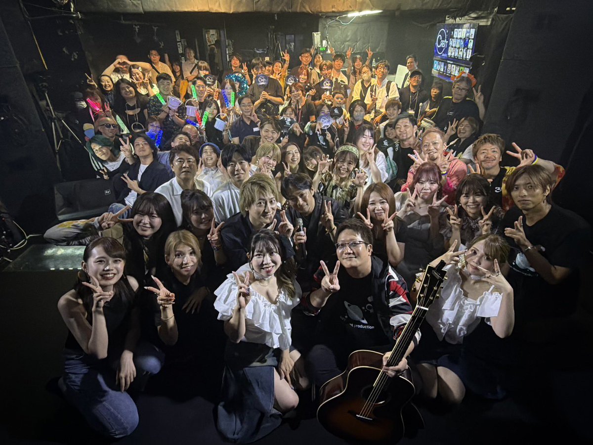 Rayfront_2025's tweet photo. 8/1 Яay front 1st Live Orbit 
ありがとうございました🪐
1年半で初主催Liveを開催できたのは、日頃より応援してくださる皆様のおかげです💐皆様に囲まれて幸せなLiveとなりました！
#pokekara https://t.co/Mhf2Iz0K5E