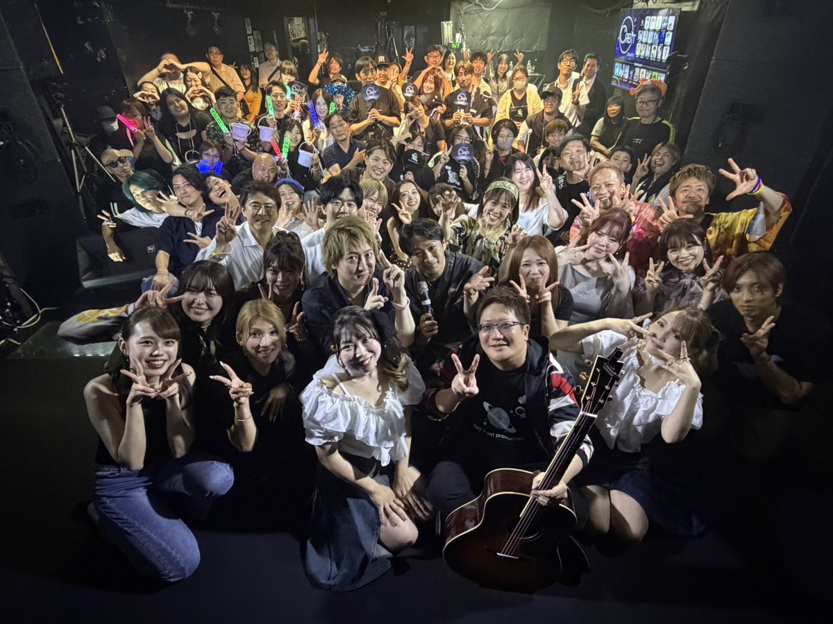 Rayfront_2025's tweet photo. 8/1 Яay front 1st Live Orbit 
ありがとうございました🪐
1年半で初主催Liveを開催できたのは、日頃より応援してくださる皆様のおかげです💐皆様に囲まれて幸せなLiveとなりました！
#pokekara https://t.co/Mhf2Iz0K5E