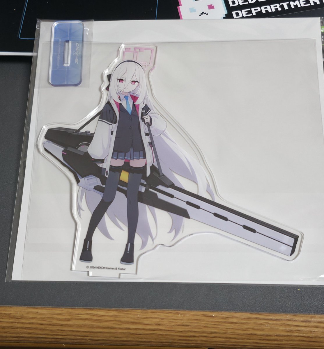HM39_02_MARI's tweet photo. うっひょ～
ケイちゃんアクスタキター！！ https://t.co/lHBJ7vyJAX