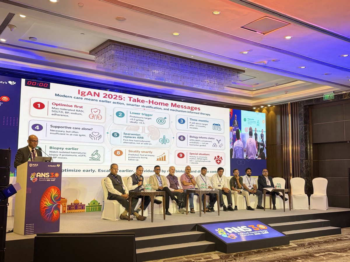 tapas07mba's tweet photo. Very interesting discussion on IgaN and evolving molecule Sparsantan
Session by Dr.Karan Saraf and moderated by @DrPSVali
#ans3.O @KhullarDinesh @deepak_dr_2020 @aksrulz13 @vjha126 @raja_1980 @drreddys @MaxHealthcare @isn_india https://t.co/MQQQmKWUvm