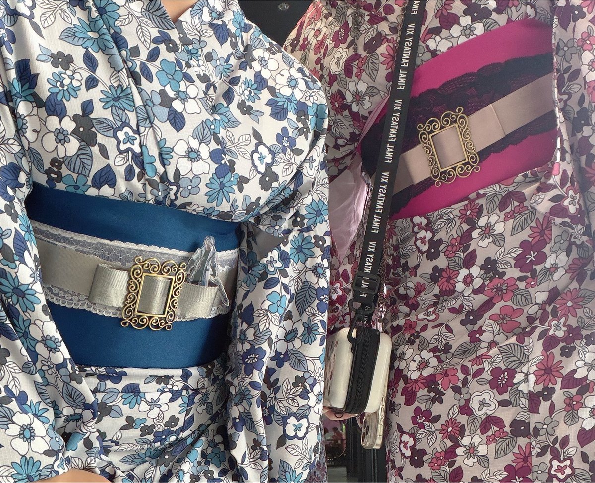 npc_tam's tweet photo. にあちゃんと納涼祭行ってきました☺️🌸浴衣☺️☺️ https://t.co/fsDNrtTBLK
